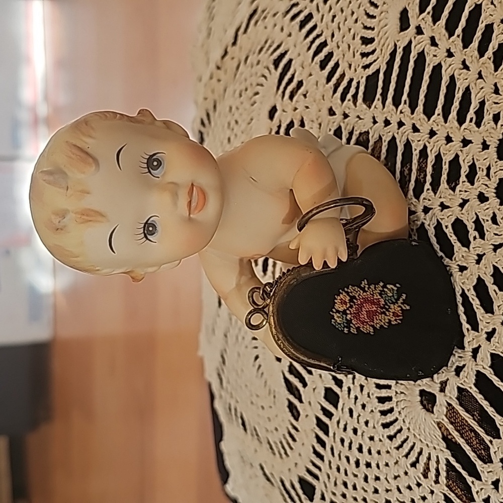 Antique Vintage Mini Coin Bag